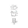 Immagine di BIDET MODE FILO PARETE 53 CM MONOFORO CERAMICA BIANCA GLOBO