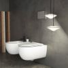 Immagine di VASO MODE SOSPESO SENZA BRIDA CM 53 CERAMICA BIANCA GLOBO (SENZA SEDILE)