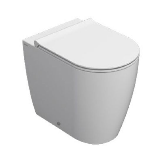 Immagine di VASO MODE FILO PARETE MULTI SENZA BRIDA CM 53 GLOBO (SENZA SEDILE)