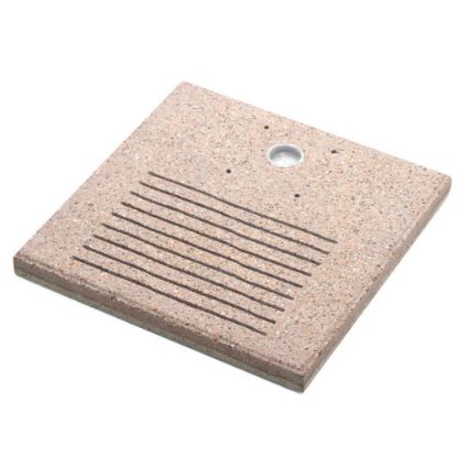 Immagine di BASE CEMENTO COLORE TORTORA 40X40 H4 CM BEL-FER