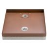 Immagine di BASE UNIVERSALE PORTACIOTTOLO COLOR RUGGINE 40X40 H8 CM BEL-FER