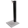 Immagine di FONTANA COLORE ANTRACITE 1 RUBINETTO CON BASE CEMENTO BEL-FER