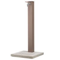 Immagine di FONTANA COLORE TORTORA 1 RUBINETTO CON BASE CEMENTO BEL-FER