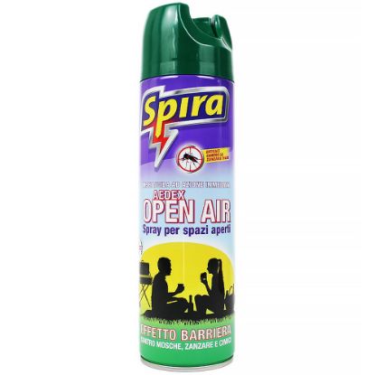 Immagine di INSETTICITA SPRAY PER MOSCHE E ZANZARE PER SPAZI APERTI 500 ML SPIRA