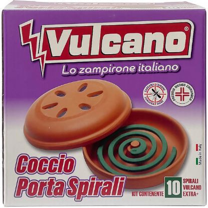 Immagine di COCCIO CON ZAMPIRONE A SPIRALE CONFEZIONE 10 PZ VULCANO