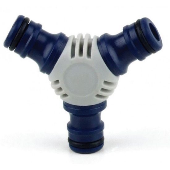 Immagine di GIUNZIONE A Y CON 3 INNESTI RAPIDI MASCHIO