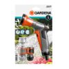 Immagine di SET DOCCIA INNAFFIO MULTIFUNZIONE PER TUBI 1/2"' E 5/8" CON PRESA A RUBINETTO E 2 RACCORDI RAPIDI GARDENA