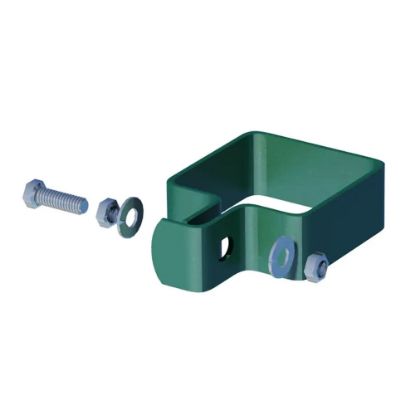 Immagine di COLLARE QUADRO 60 MM VERDE BLISTER 8 PZ SERIE LARIO