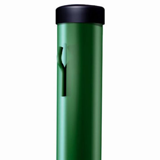 Immagine di PALO TONDO 48 MM ALTEZZA 1,30 MT VERDE RAL 6005 SERIE LARIO