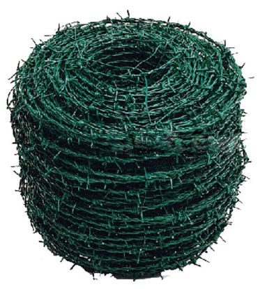 Immagine di FILO SPINATO PLASTIFICATO MM 2,20 ROTOLO 100 MT