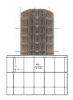 Immagine di RETE ZINCATA MAGLIA 50x75 MM ALTEZZA 2,00 MT ROTOLO DA 25 MT