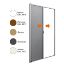 Immagine di KIT ZANZARIERA RULLO PER PORTA L160 H250 CM COLORE BIANCO