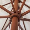Immagine di OMBRELLONE LEGNO 3x3 MT COLORE ECRU