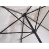 Immagine di OMBRELLONE DELUXE 3x3 MT CON BRACCIO LATERALE COLORE BIANCO