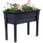 Immagine di FIORIERA NIAGARA DIMENSIONI 78x37,7x81H CM ANTRACITE SCURO ART. 640 TOOMAX
