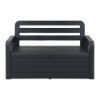 Immagine di PANCHINA FOREVERSPRING DIMENSIONI 132,5x58x89H CM COLORE ANTRACITE SCURO - ART. 599 TOOMAX