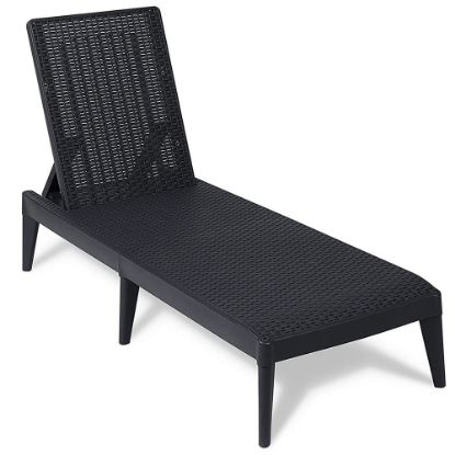 Immagine di LETTINO NUMANA SUNLOUNGER DIMENSIONI 60X186X29H CM COLORE ANTRACITE SCURO - ART. 950 TOOMAX