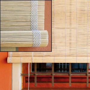 Immagine di TAPPARELLA ASIA BAMBU H120 X L 250 CM ARROTOLAMENTO A FILO