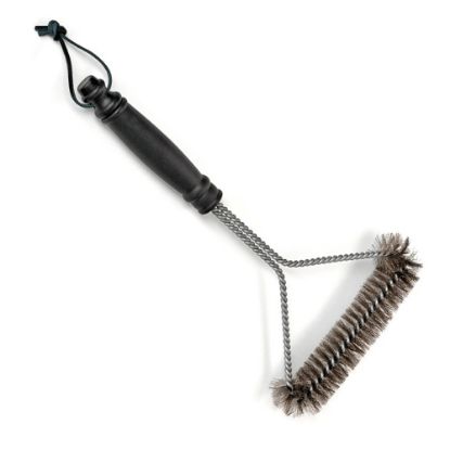 Immagine di SPAZZOLA BBQ TRIANGLE ACCIAIO 17X40 CM G.M.R.