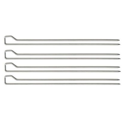 Immagine di SET SPIEDINI 4 PZ BBC ACCIAIO INOX G.M.R.