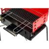 Immagine di BARBECUE A CARBONELLA TORNADO ROSSO MISURA L 67 P 35 H 87 CM IN VALIGETTA FERRABOLI (*)