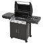Immagine di BARBECUE A GAS 3 SERIES CLASSIC LS PLUS DARK DUALGAS CAMPING GAZ ITALIA