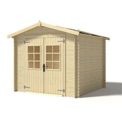 Immagine di CASETTA BLOCKHOUSE SARA SP19 L246-P200-H220 CM LOSA