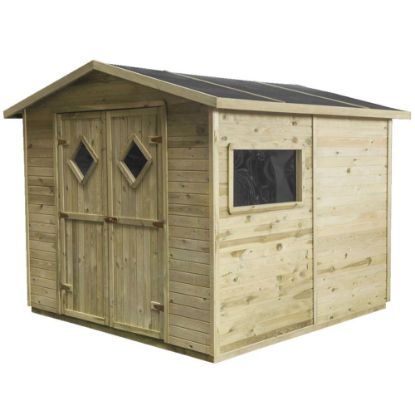 Immagine di CASETTA CON TETTO AUTOCLAVATA L264-P262-H218 CM STELMET