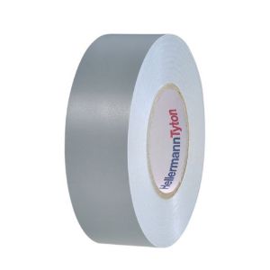 Immagine di NASTRO ISOLANTE PVC 19 MM 20MT GRIGIO HELLERMANNTYTON