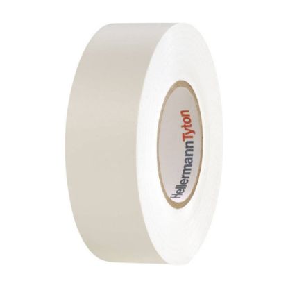 Immagine di NASTRO ISOLANTE PVC 19 MM 20MT BIANCO HELLERMANNTYTON
