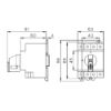 Immagine di SEZIONATORE MODULARE QUADRIPOLARE 1000VDC 25A LS-25 ITALWEBER