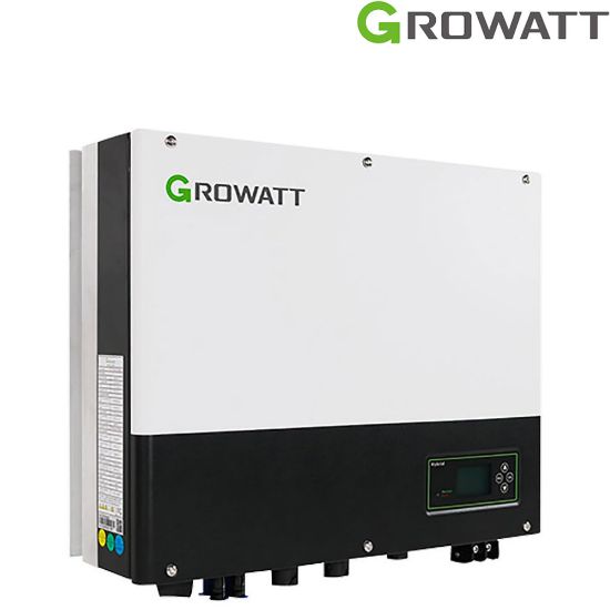 Immagine di INVERTER SERIE SPH TLBLUP IBRIDO 6 KWP MONOFASE - 2 MPPT SEZIONATORE DC INCLUSO - USCITA EPS INCLUSA - CONNETTORI H4 INCLUSI GROWATT.