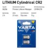 Immagine di MICROPILA CR 2 3V CONFEZIONE 2 PZ VARTA
