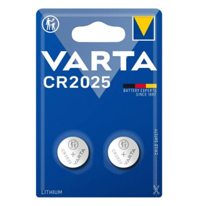 Immagine di MICROPILA CR 2025 3V LITIO CONFEZIONE 2 PZ VARTA