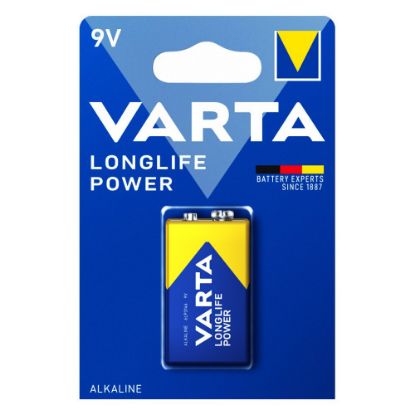 Immagine di PILA TRANSISTOR 9V LONGLIFE POWER CONFEZIONE 1 PZ VARTA