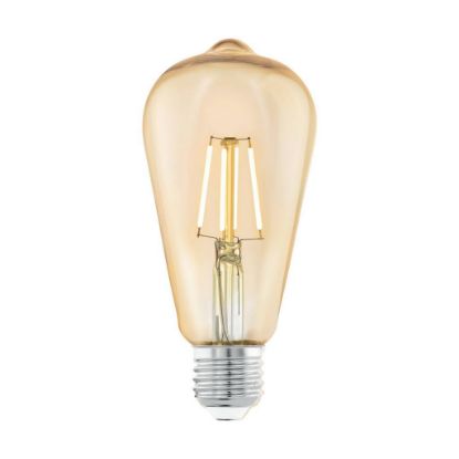 Immagine di LM_LED_E27 - DIFFUSORE IN VETRO - FINITURA ALLUMINIO SPAZZOLATO, NICKEL OPACO L142 MM DIAMETRO 64 MM EGLO
