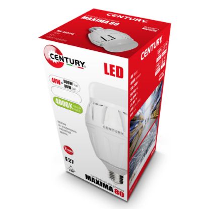 Immagine di LAMPADA LED PROFESSIONALE LUCE NATURALE 4000K MAXIMA 40W CENTURY