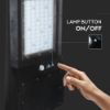 Immagine di PROIETTORE STRADALE LED SMD 40W 120LM/W CON PANNELLO SOLARE, SENSORE PIR E TELECOMANDO, COLORE NERO 4000K IP65 VT-ST42 V-TAC
