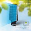 Immagine di PROIETTORE STRADALE LED SMD 40W 120LM/W CON PANNELLO SOLARE, SENSORE PIR E TELECOMANDO, COLORE NERO 4000K IP65 VT-ST42 V-TAC