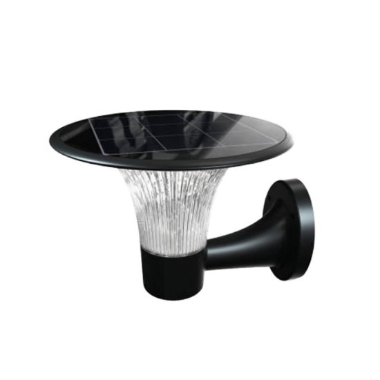 Immagine di LAMPADA LED DA MURO SOLARE 15W CON SENSORE DI MOVIMENTO CORPO NERO 257X288,5X206,5MM SELETTORE 4000K O 6000K IP65 VT-425 V-TAC