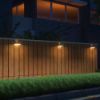 Immagine di LAMPADA LED DA MURO SOLARE 3W CORPO NERO 137.6x90.4x35.4 MM CON SENSORE DI MOVIMENTO E SELETTORE 3000 O 4000K IP65 VT-403 V-TAC