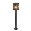 Immagine di LAMPIONCINO LED DA TERRA SOLARE 2.5W CON SENSORE DI MOVIMENTO A MICROONDE 120x120 MM COLORE NERO ALTEZZA 800 MM 3000K IP44 VT-1134 V-TAC