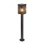 Immagine di LAMPIONCINO LED DA TERRA SOLARE 2.5W CON SENSORE DI MOVIMENTO A MICROONDE 120x120 MM COLORE NERO ALTEZZA 800 MM 3000K IP44 VT-1134 V-TAC
