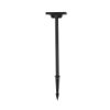 Immagine di LAMPIONCINO LED DA TERRA SOLARE 2W CON SENSORE CREPUSCOLARE 155x200 MM COLORE NERO ALTEZZA 720 MM CON PICCHETTO,ALTEZZA 560 MM CON BASETTA SELETTORE 3000K,4000K O 6400K IP65 VT-1146 V-TAC