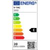 Immagine di APPLIQUE A MURO DA ESTERNO ROTONDA 17W 150LM/W COLORE BIANCO 3000K IP65 VT-11020-RD-W V-TAC