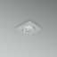 Immagine di SUPPORTO INCASSO QUADRO ORIENTABILE 90x90 MM SILVER ATTACCO GU10 CENTURY