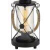 Immagine di LAMPADA EGLO BRADFORD - STRUTTURA IN ACCIAIO / FINITURA METALLO DIFFUSORE IN VETRO / FINITURA CERAMICA H330 DIAMETRO 140
