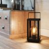 Immagine di LAMPADA EGLO BRADFORD 1 - STRUTTURA IN ACCIAIO / FINITURA METALLO DIFFUSORE IN VETRO / FINITURA CERAMICA 165x150 H 370
