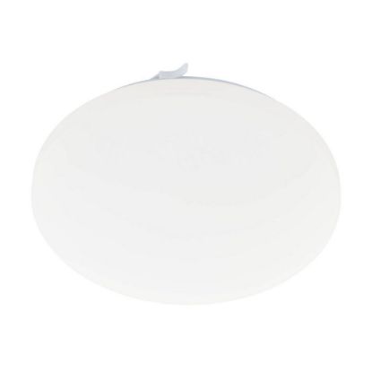 Immagine di EGLO FRANIA - STRUTTURA IN ACCIAIO / FINITURA BIANCO DIFFUSORE IN RAME, NERO / FINITURA BIANCO H 70 DIAMETRO 330