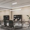 Immagine di PLAFONIERA LED A SOSPENSIONE 40W LUNGHEZZA 500MM COLORE BIANCO CON SELETTORE CCT 3000K,4000K O 6500K IP20 VT-7-44-B V-TAC
